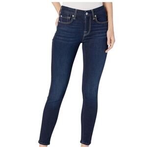 7fam Women’s dark skinny high rise jeans stretch Size 25